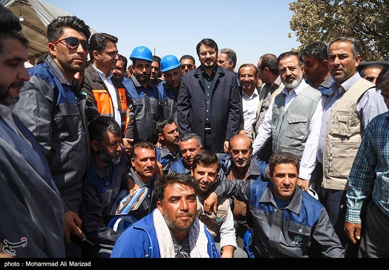  آئین افتتاح پروژه راه اصلی پاتاوه - دهدشت