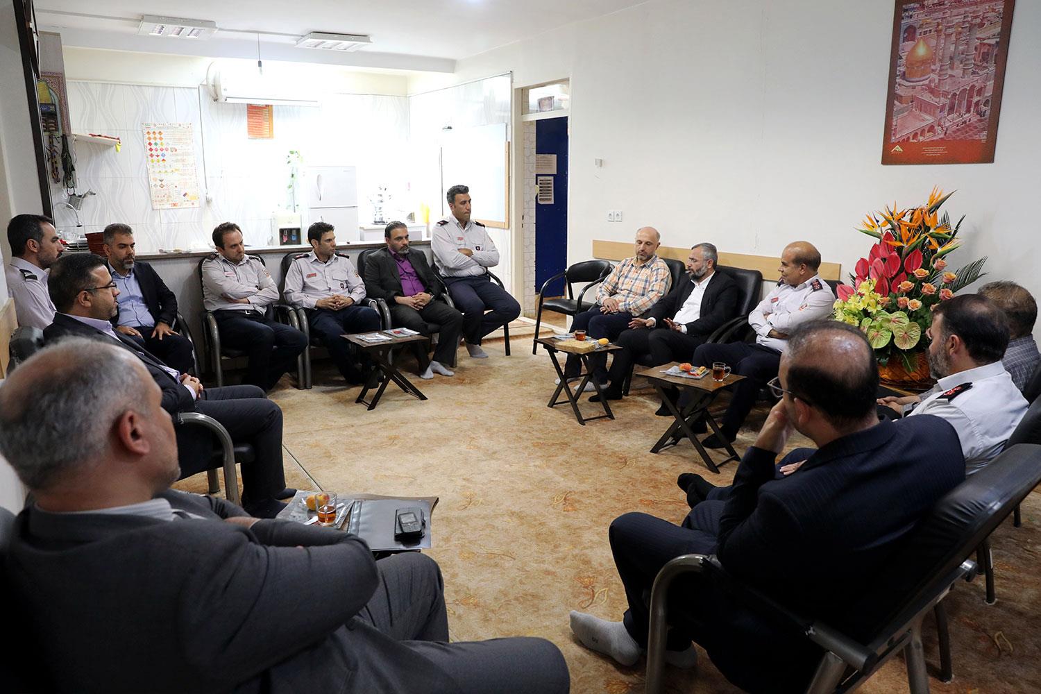 تقدیر معاونت اجرایی مجلس از آتش نشانان