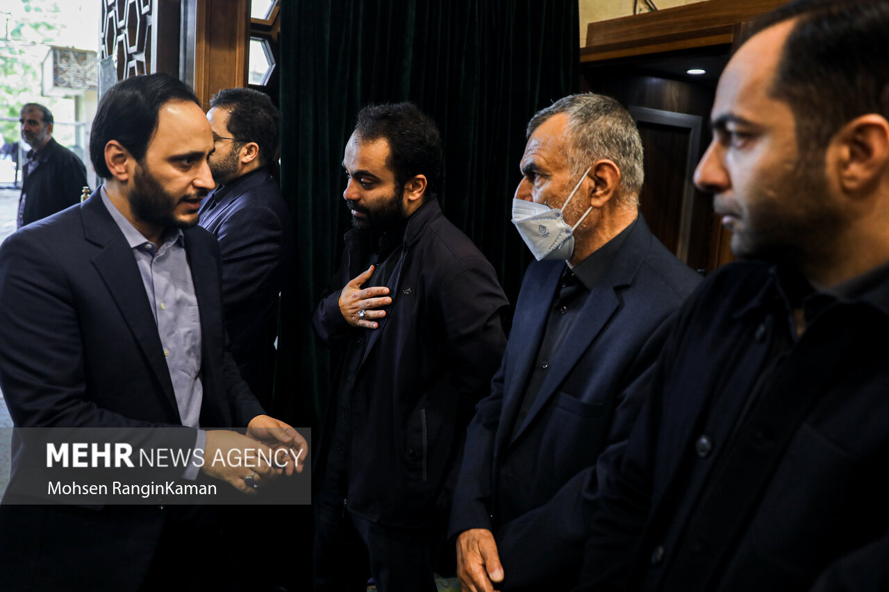 تشییع پیکر مرحوم عماد افروغ