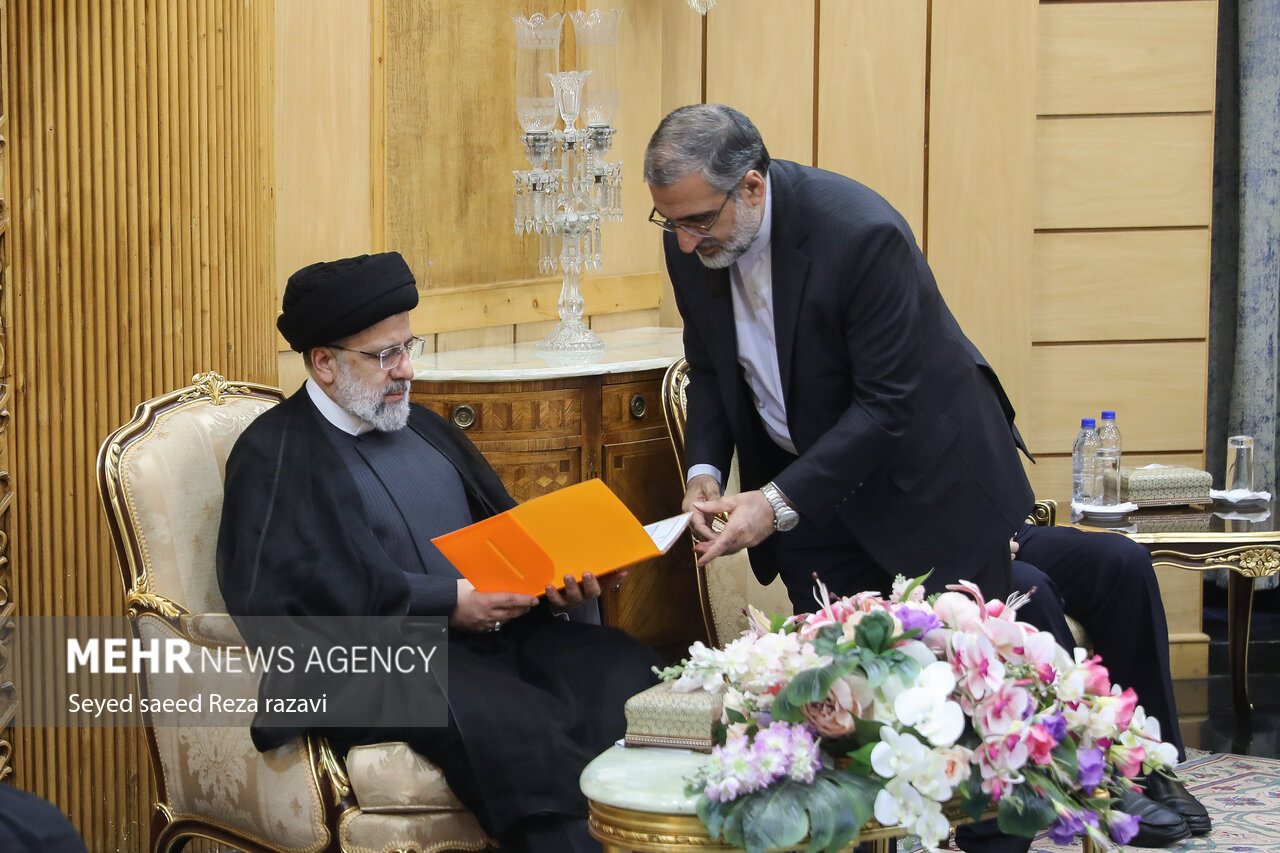 مراسم بدرقه رئیسی به آفریقای جنوبی