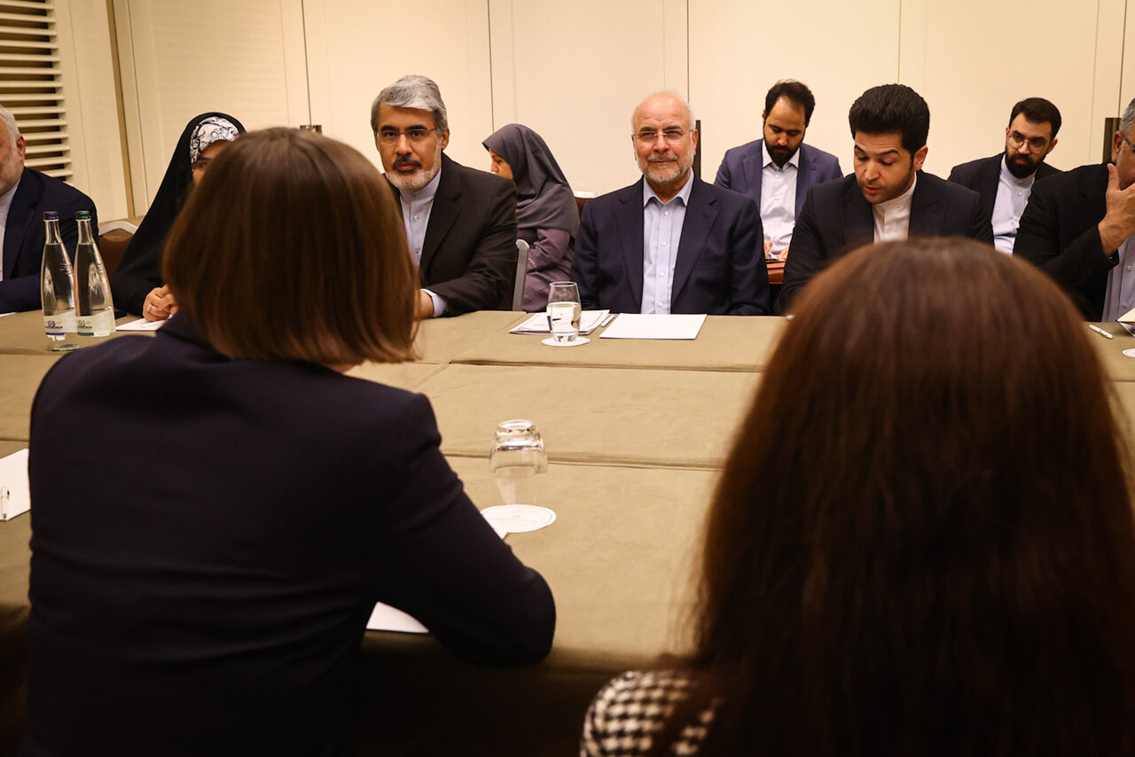 دیدار قالیباف با رئیس کمیته بین‌المللی صلیب سرخ