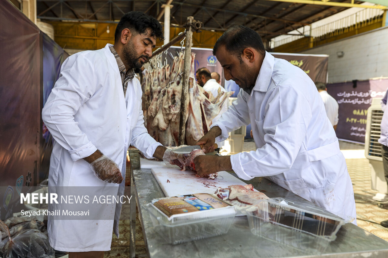 پویش نذر قربانی در اهواز