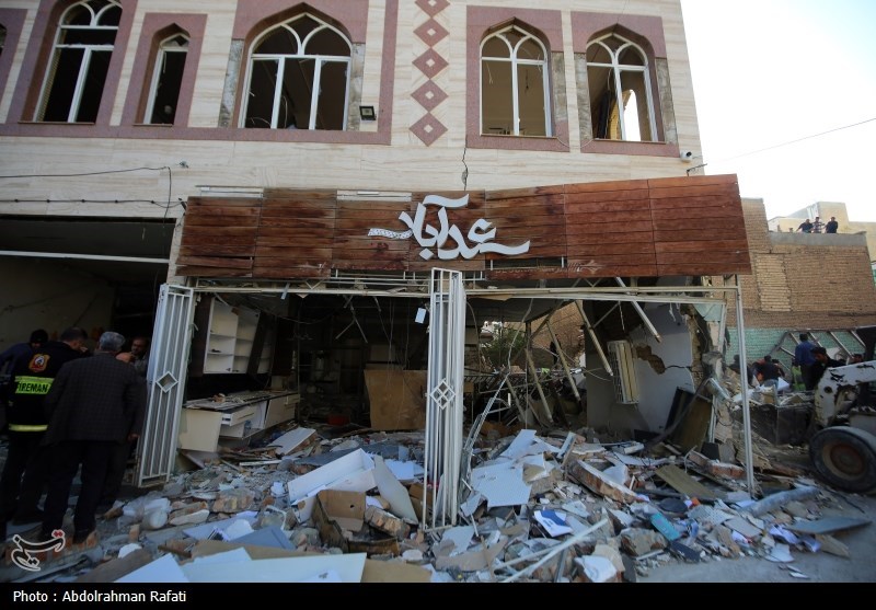 انفجار در حسینیه ارشاد همدان