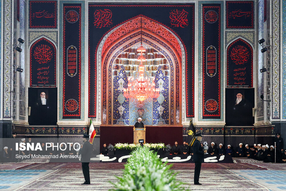 مراسم خطبه خوانی شب شهادت امام رضا (ع)