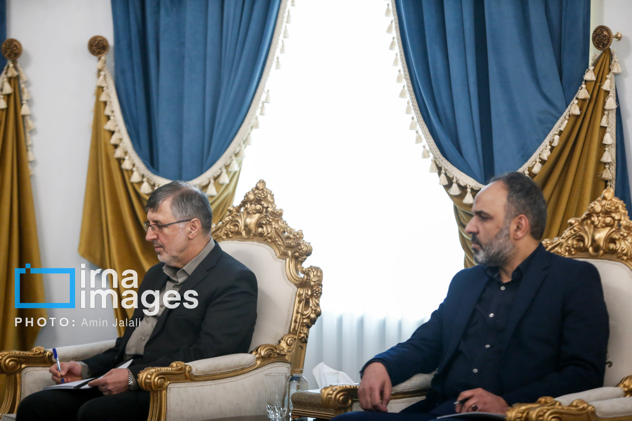 دیدار اعضای شورای رهبری حماس با احمدیان