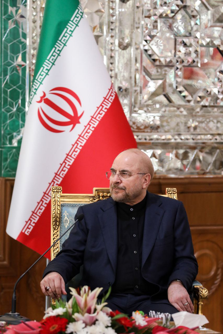 دیدار و گفت‌وگوی قالیباف و نورالدین اسماعیل‌اف