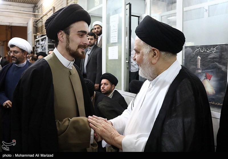  مراسم ترحیم و بزرگداشت همسر آیت‌الله سیستانی در قم