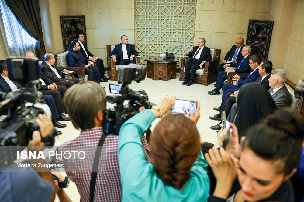 سفر وزیر امور خارجه به سوریه