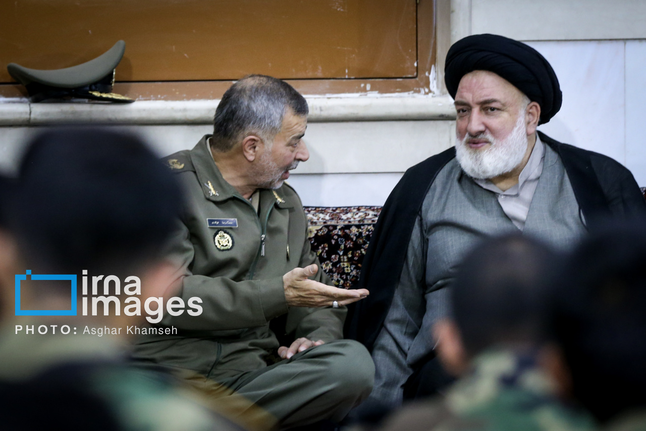 مراسم گرامیداشت شهدای قدس پدافند نیروهای هوایی ارتش