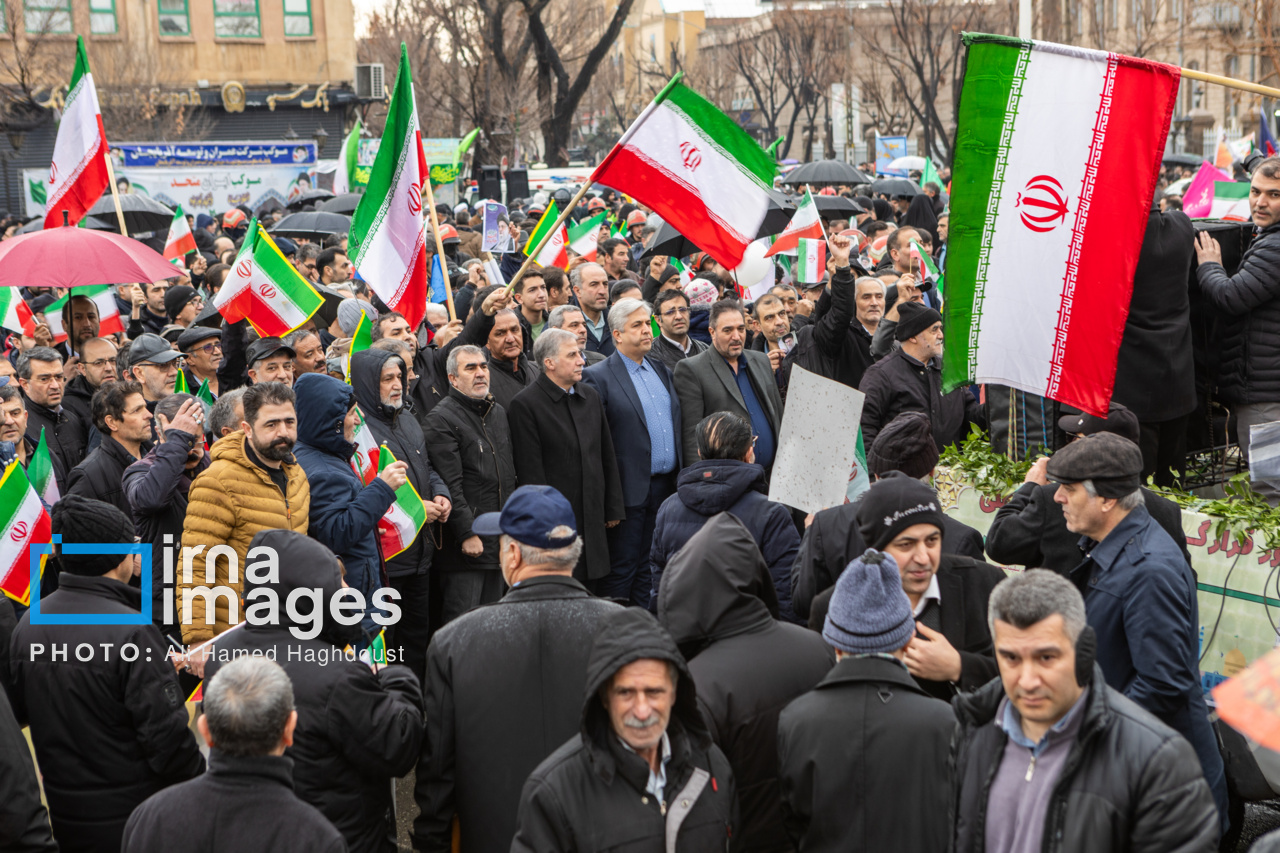 راهپیمایی ۲۲ بهمن در تبریز