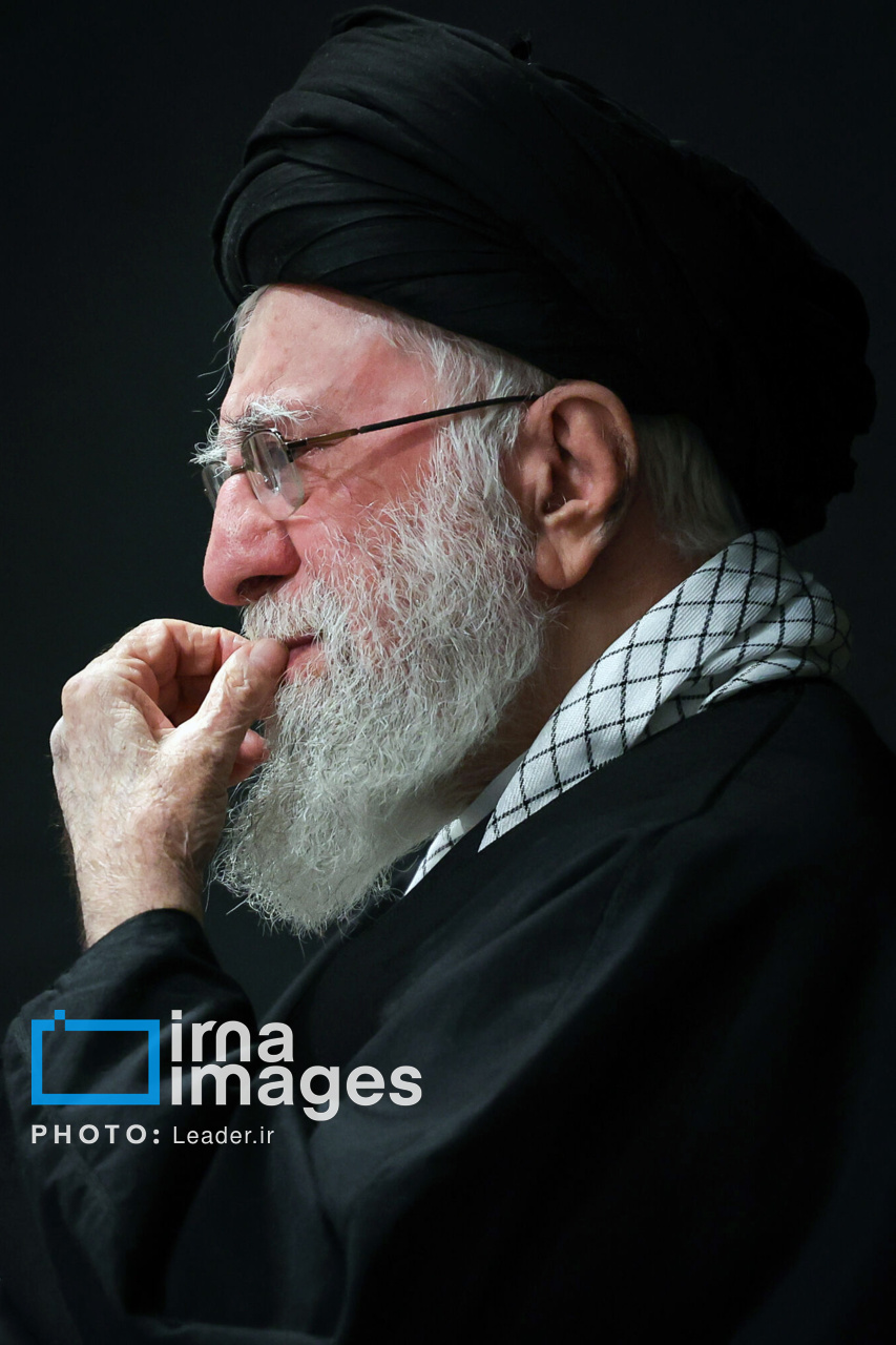 دومین شب عزاداری ایام فاطمیه با حضور رهبر انقلاب