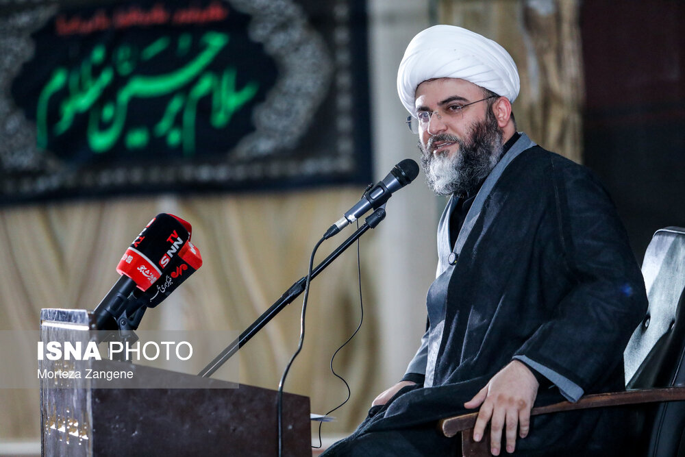 مراسم سالگرد شهادت اسماعیل هنیه و چهلم سردار ایزدی