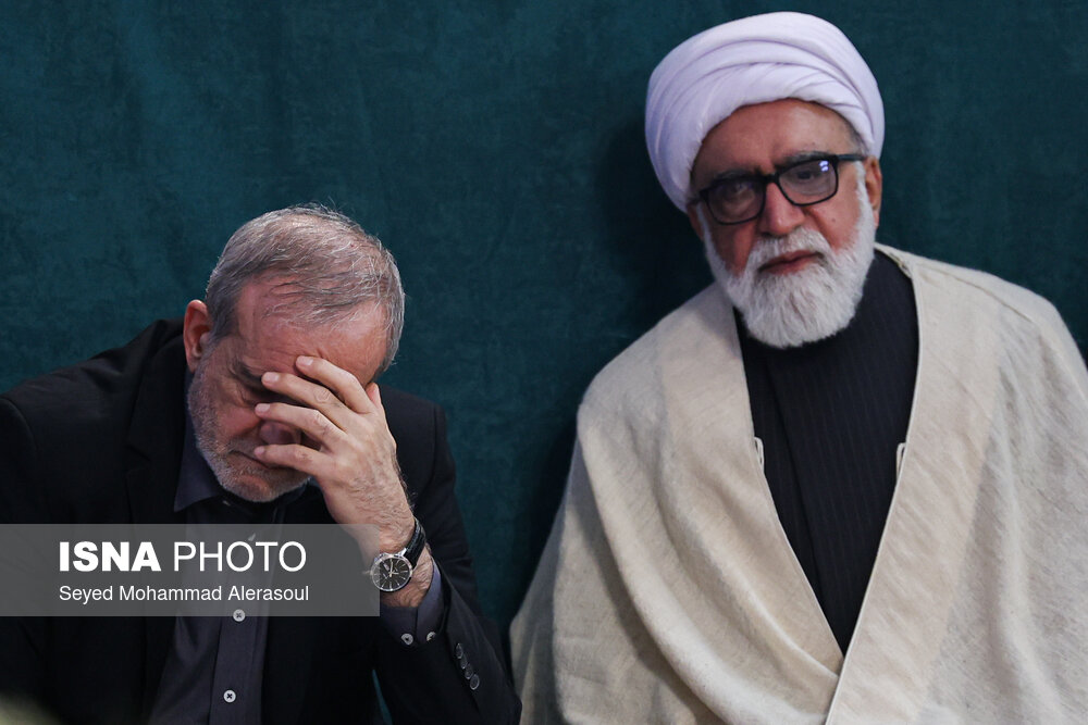 مراسم اربعین شهدای فتنه آمریکایی و صهیونیستی