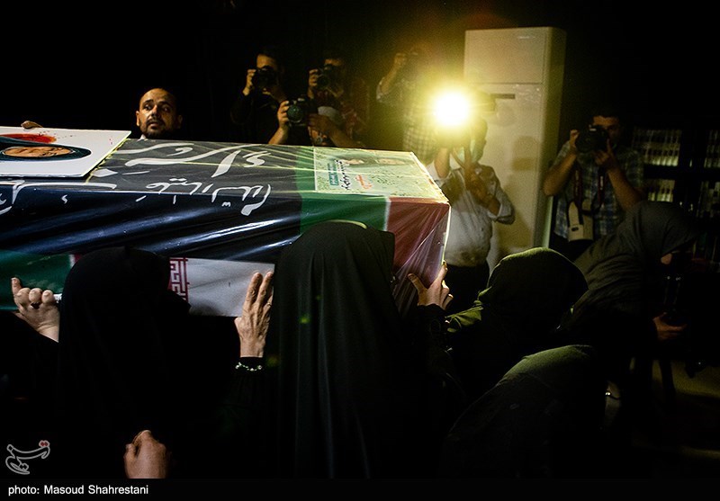 مراسم وداع با پیکر مطهر کونیکو یامامورا