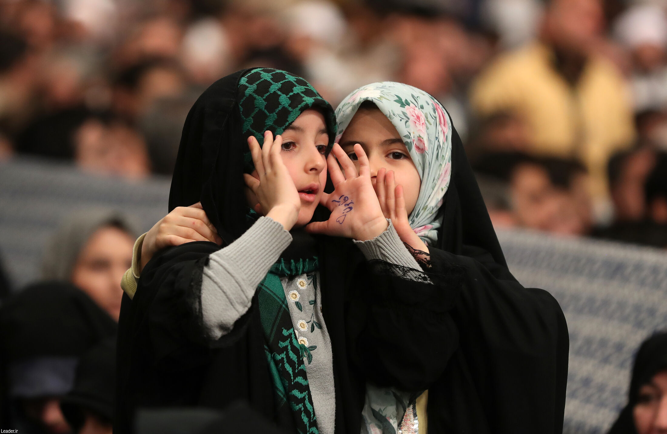  تصاویری از دیدار صبح امروز مردم قم با رهبر انقلاب