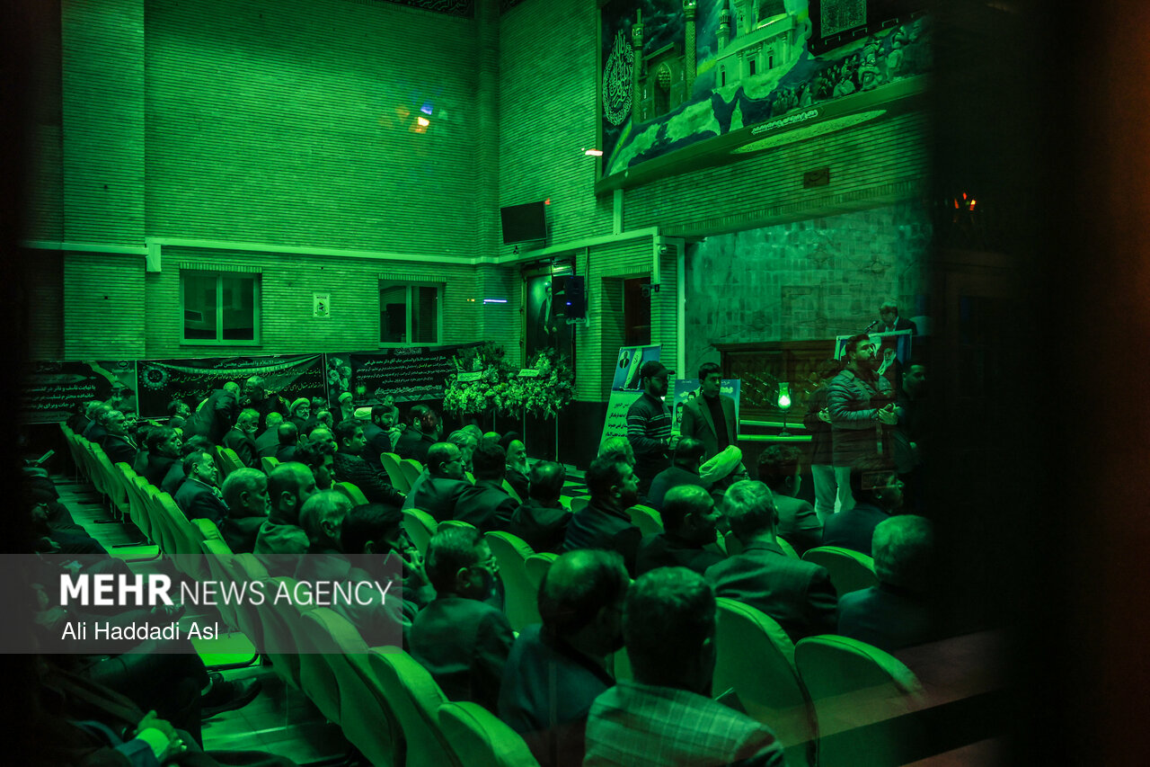 مراسم ترحیم مرحوم محمد قمی