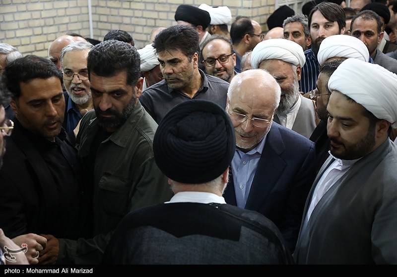  مراسم ترحیم و بزرگداشت همسر آیت‌الله سیستانی در قم