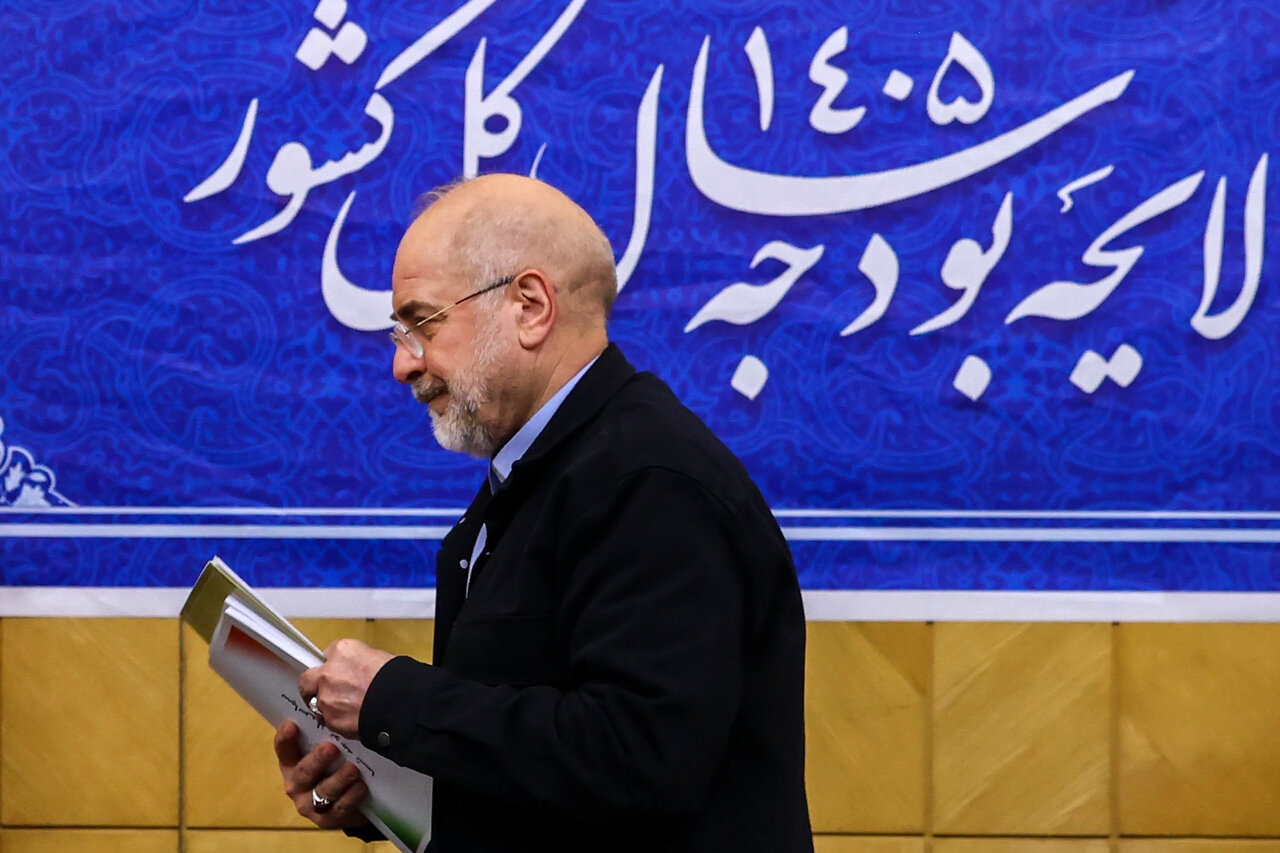 نشست اعضای کمیسیون تلفیق با رئیس مجلس