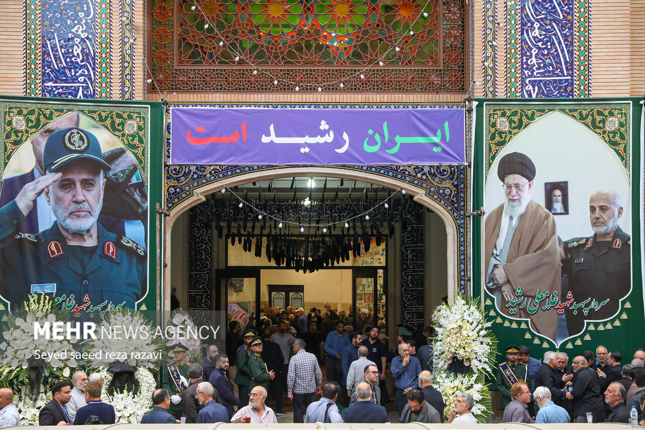 مراسم اربعین شهادت سردارسپهبد شهید غلامعلی رشید