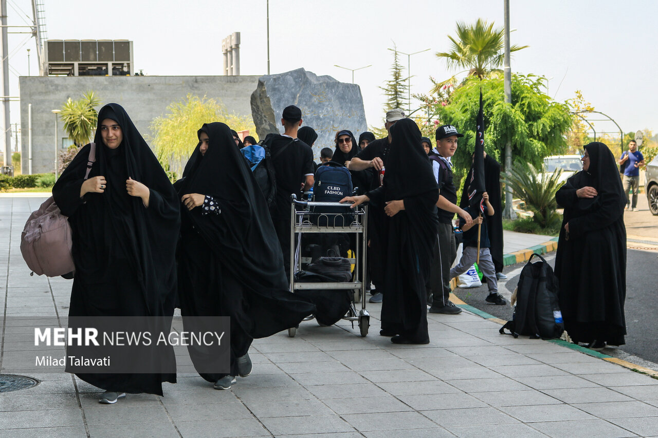 حرکت نخستین قطار زائران گیلانی اربعین حسینی به کرمانشاه