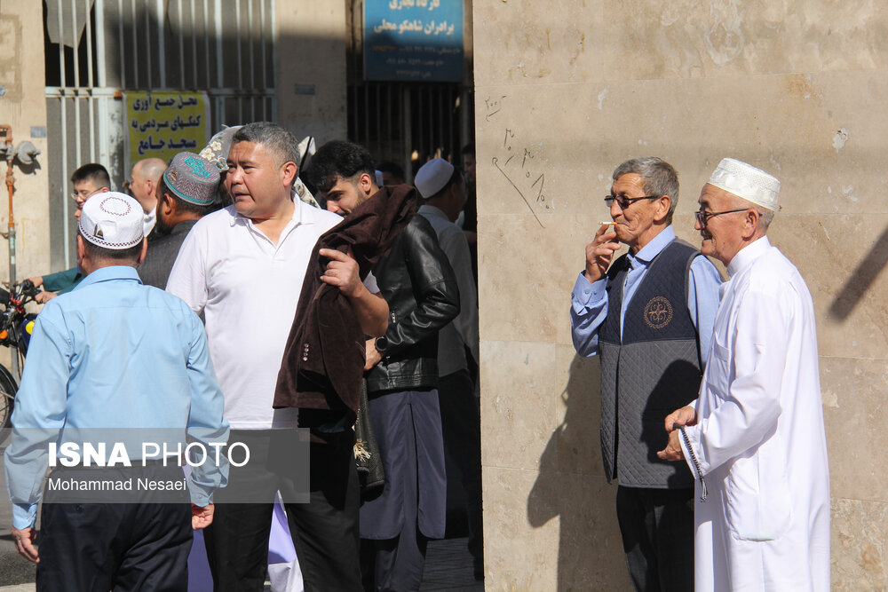 نماز عید سعید فطر اهل سنت در گرگان 