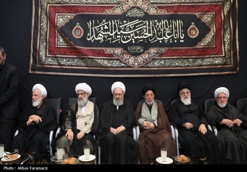 عزاداری روز عاشورا در بیوت مراجع عظام تقلید