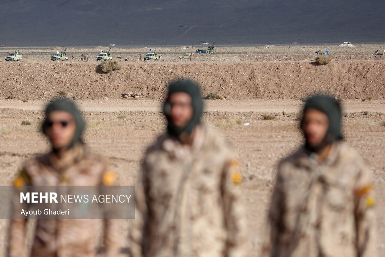 رزمایش تاکتیکی نیروی زمینی سپاه