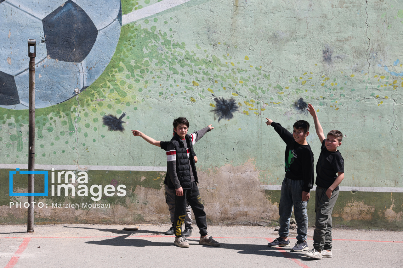 آثار بجا مانده از چهارشنبه سوری