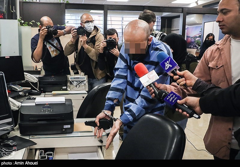  بازسازی صحنه سرقت مسلحانه از بانک