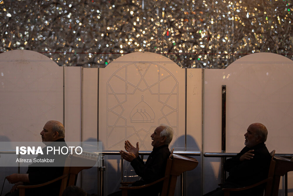 عزاداری شب پنجم محرم - حرم شاه عبدالعظیم (ع)