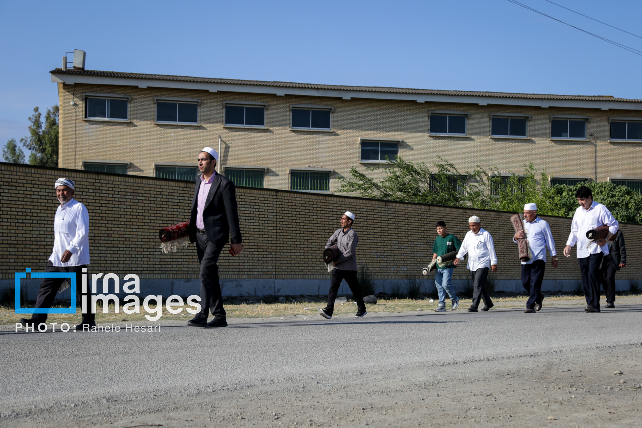 نماز عید «قربان» در بندر ترکمن
