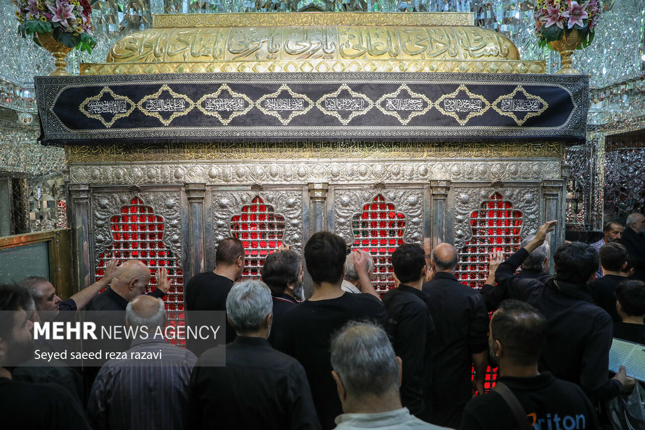  مراسم پیاده‌روی جاماندگان اربعین