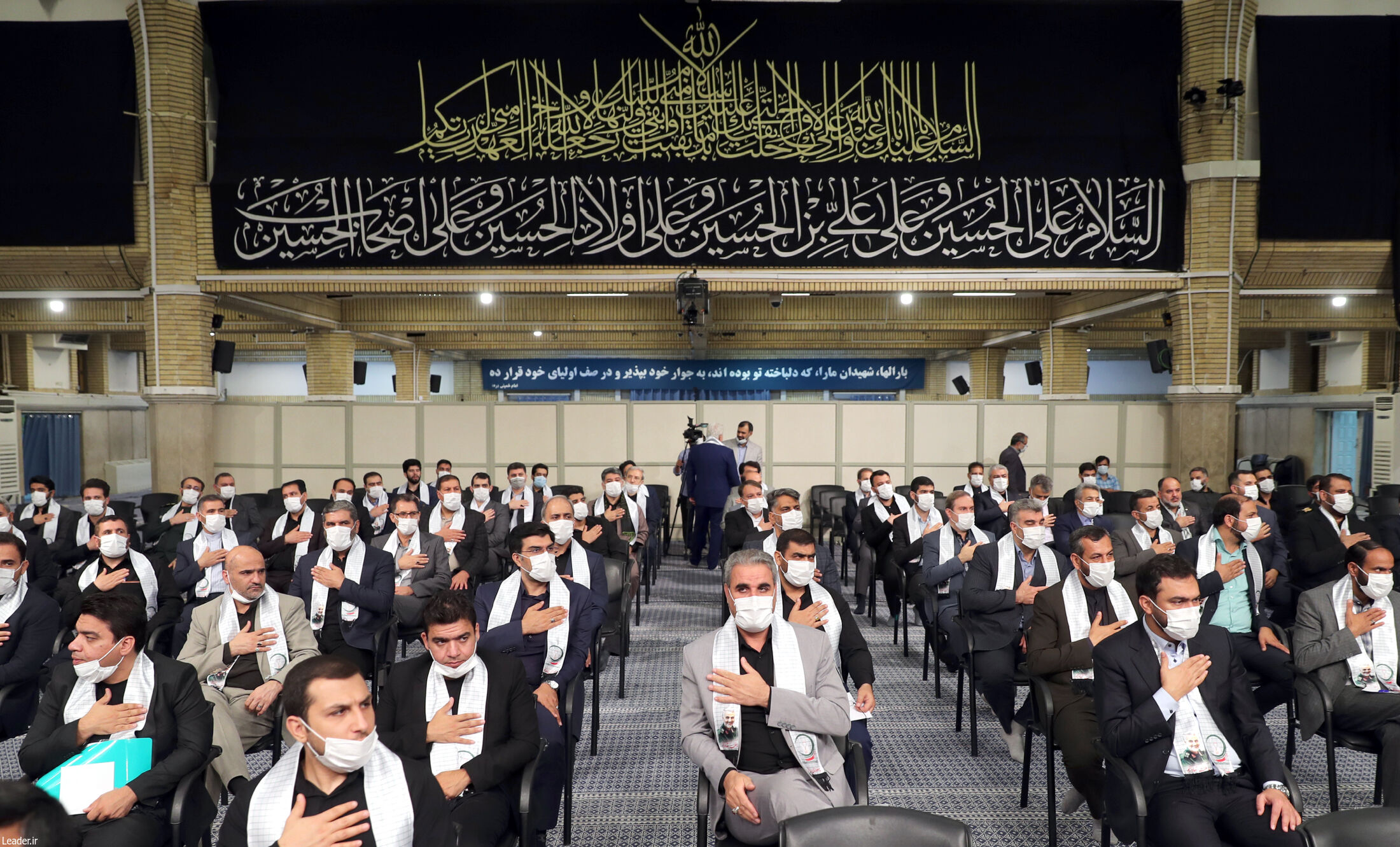 دیدار دست‌اندرکاران دومین کنگره شهدای ورزشکار با رهبرانقلاب