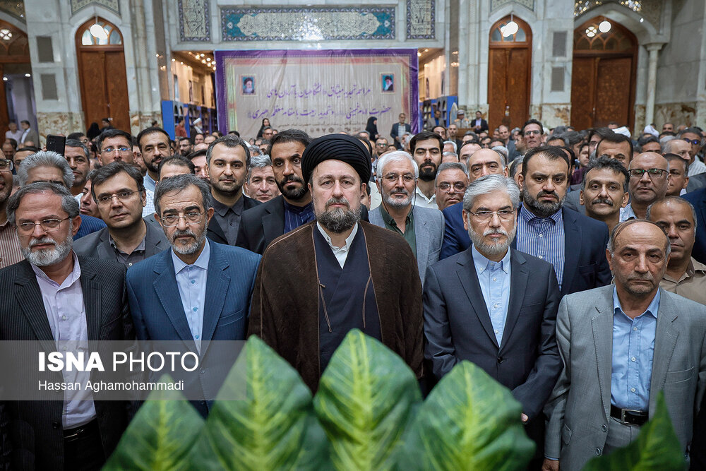 مراسم تجدید میثاق جهادگران و دانشگاهیان 