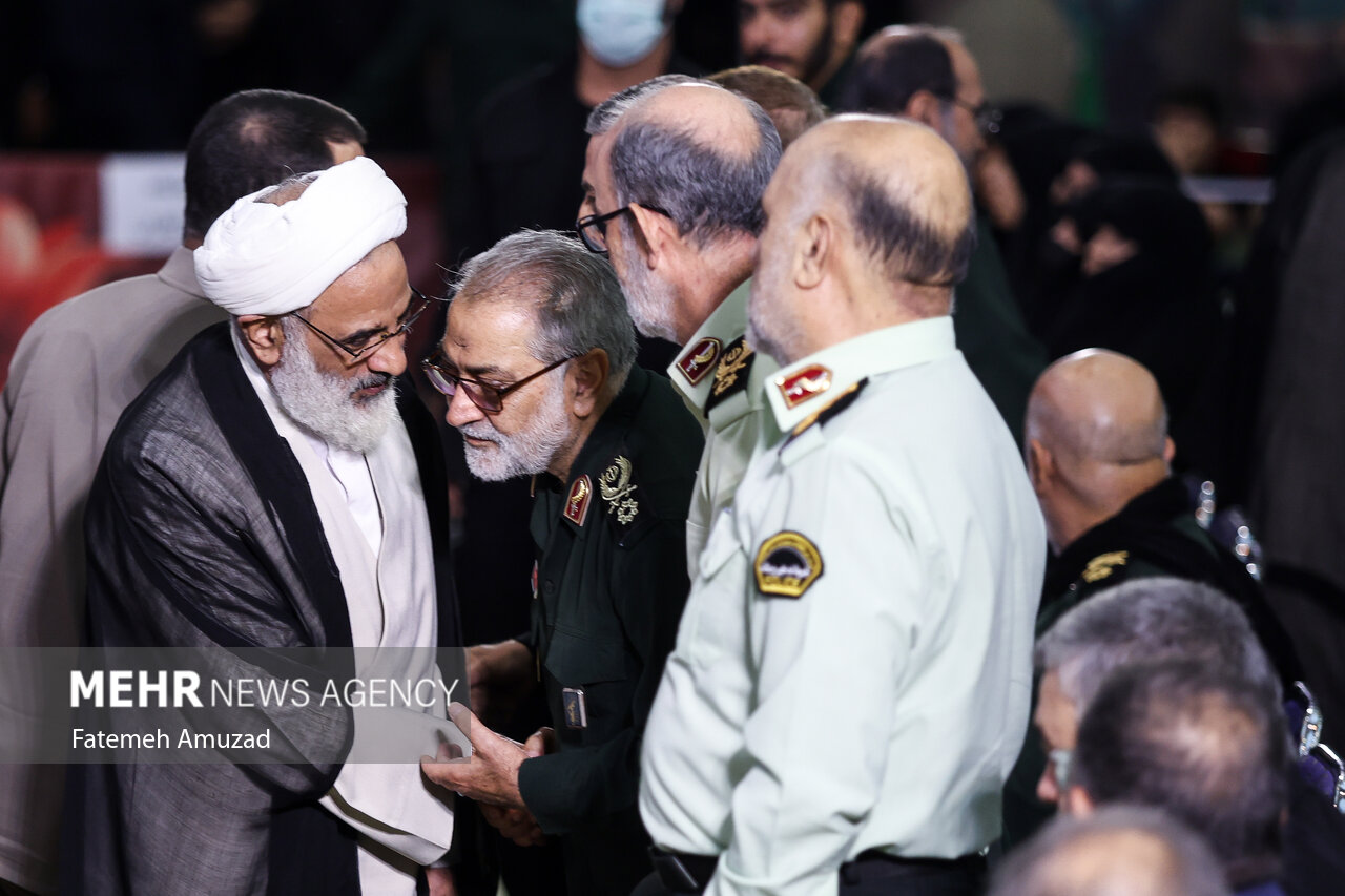 مراسم اربعین شهدای اقتدار ایران