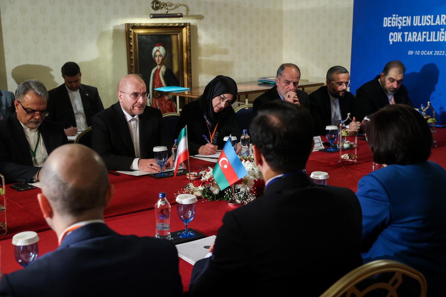 دیدار رئیس مجلس آذربایجان با دکتر محمدباقر قالیباف