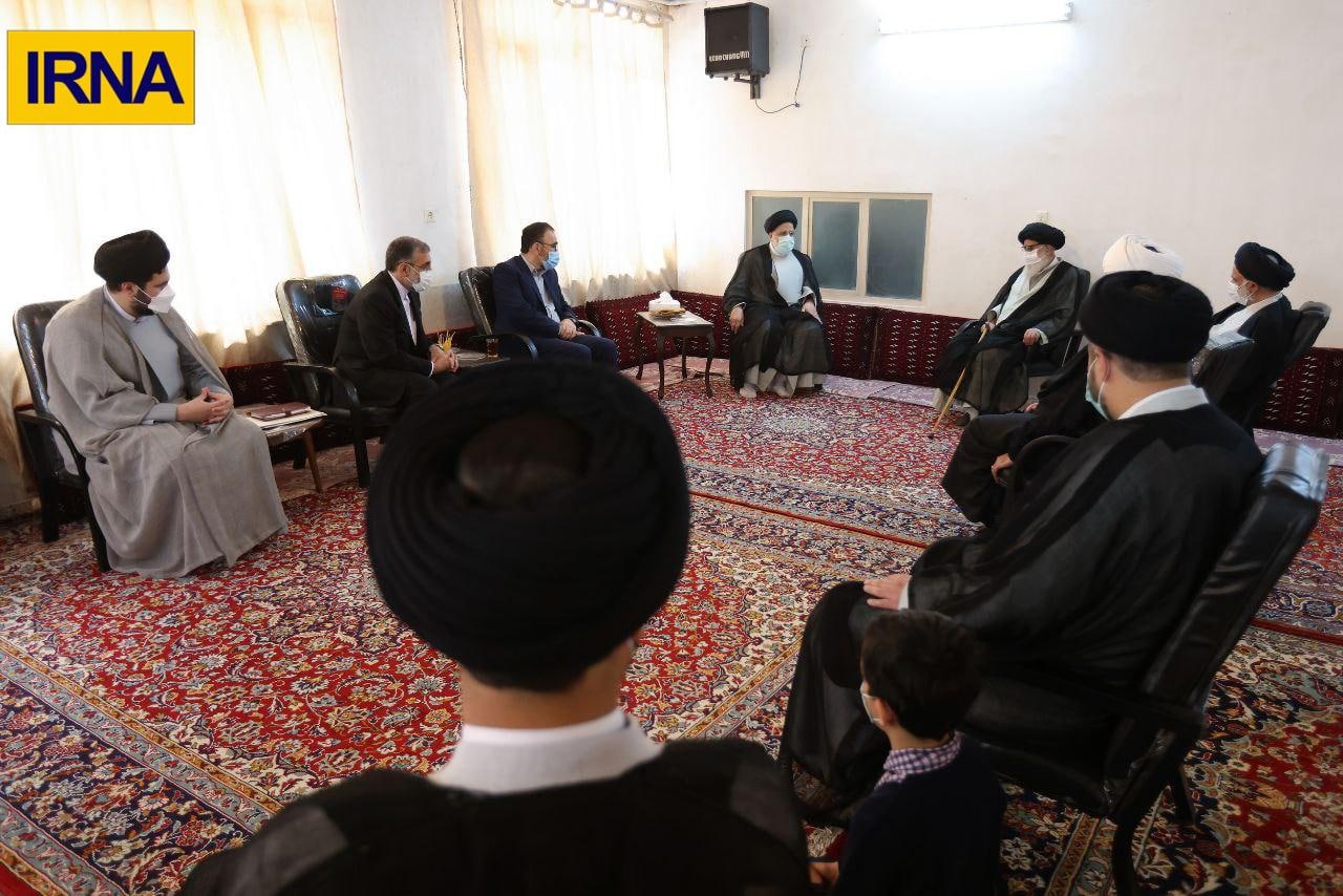 دیدار رئیس جمهور با آیت الله مرتضوی