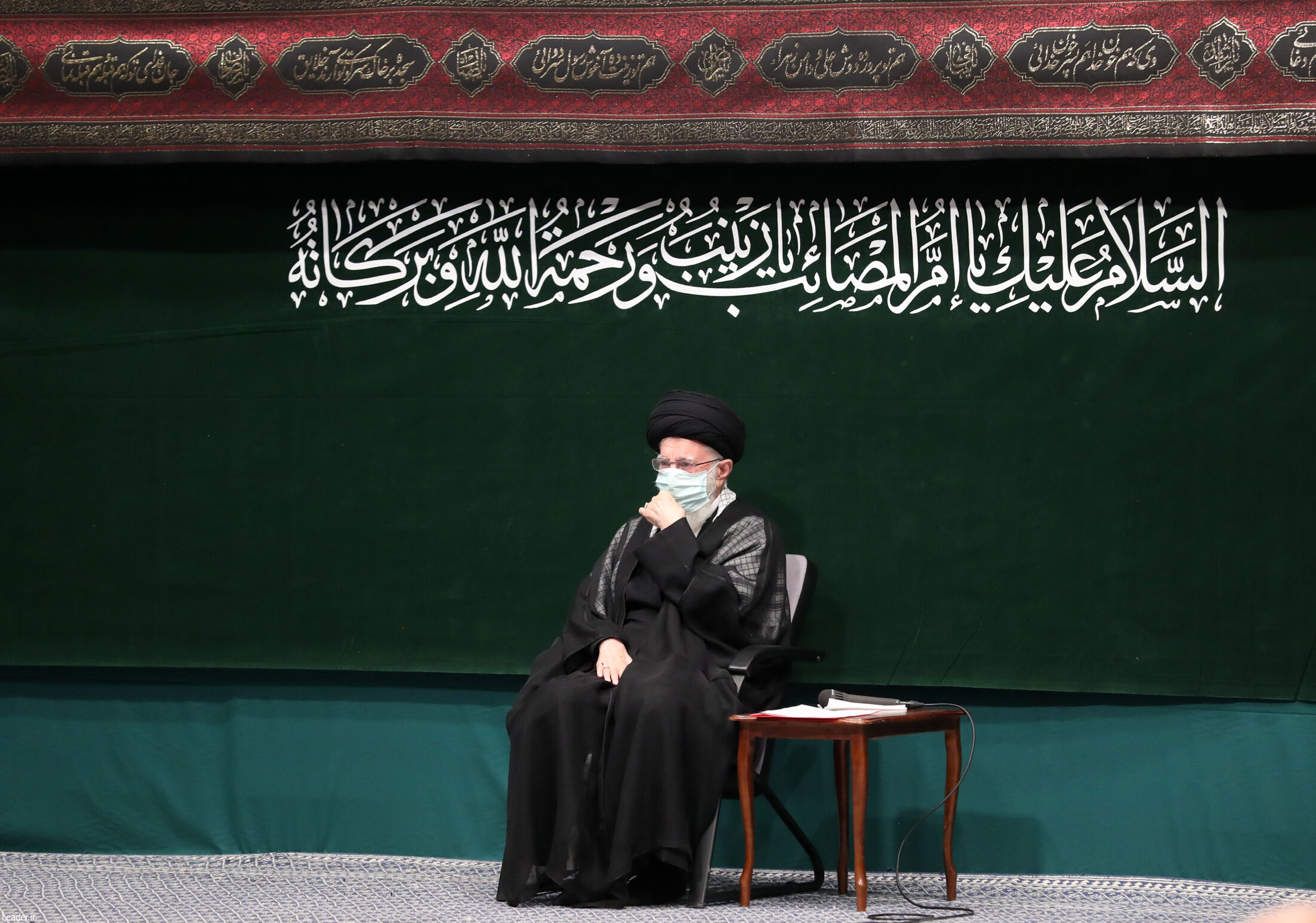مراسم عزاداری اربعین حسینی با حضور رهبر انقلاب