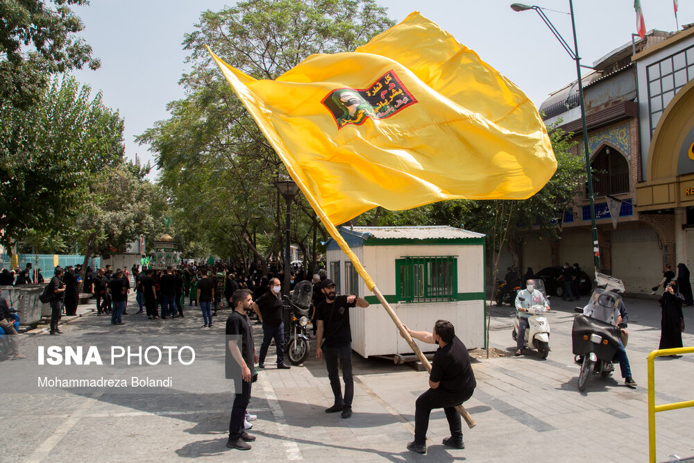 مراسم عزاداری شب تاسوعای حسینی