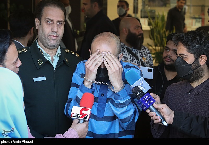  بازسازی صحنه سرقت مسلحانه از بانک