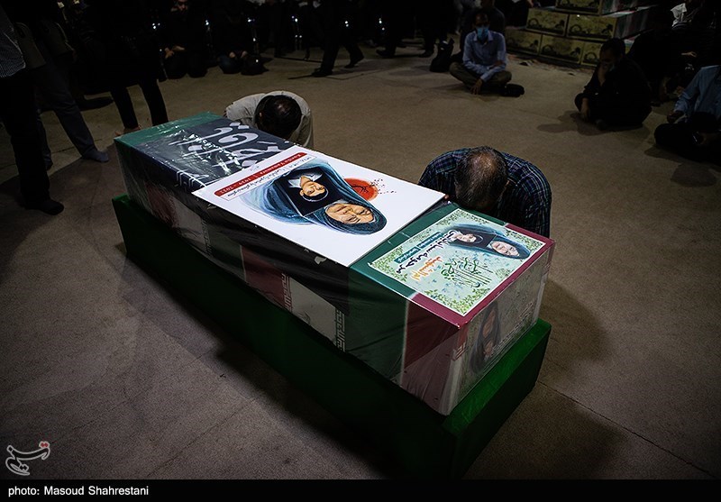 مراسم وداع با پیکر مطهر کونیکو یامامورا