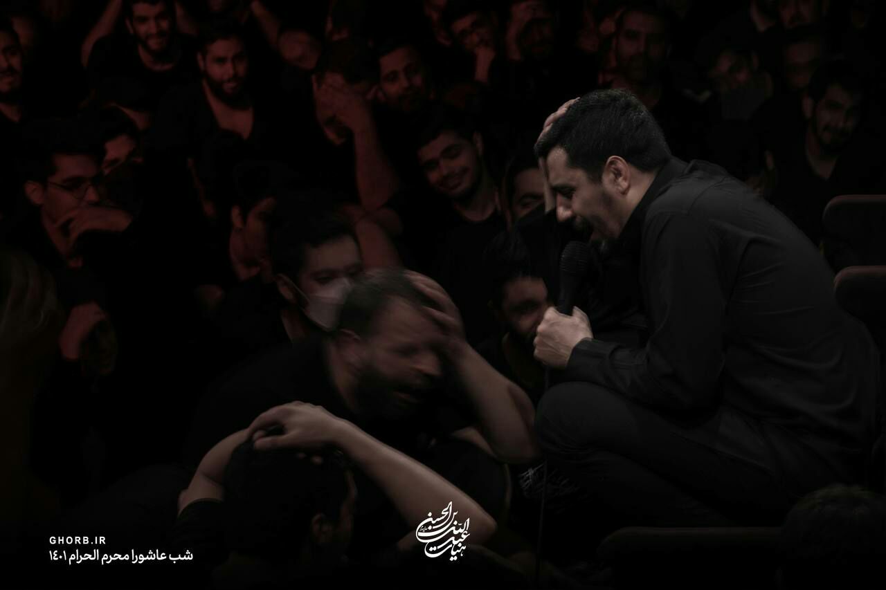 قالیباف در مراسم عزاداری هیئت عبدالله بن حسن 