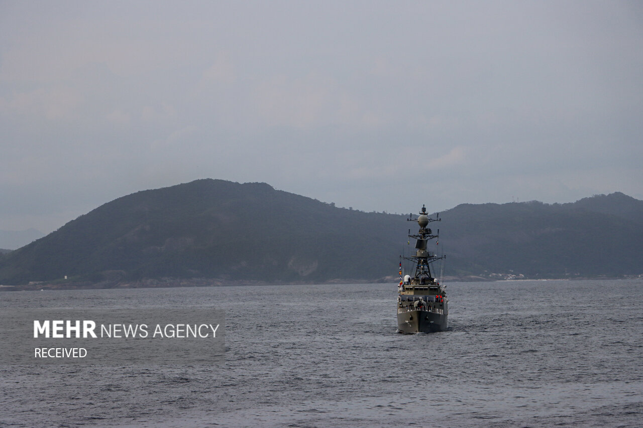 دریانوردی ناوشکن دنا و ناو بندر مکران