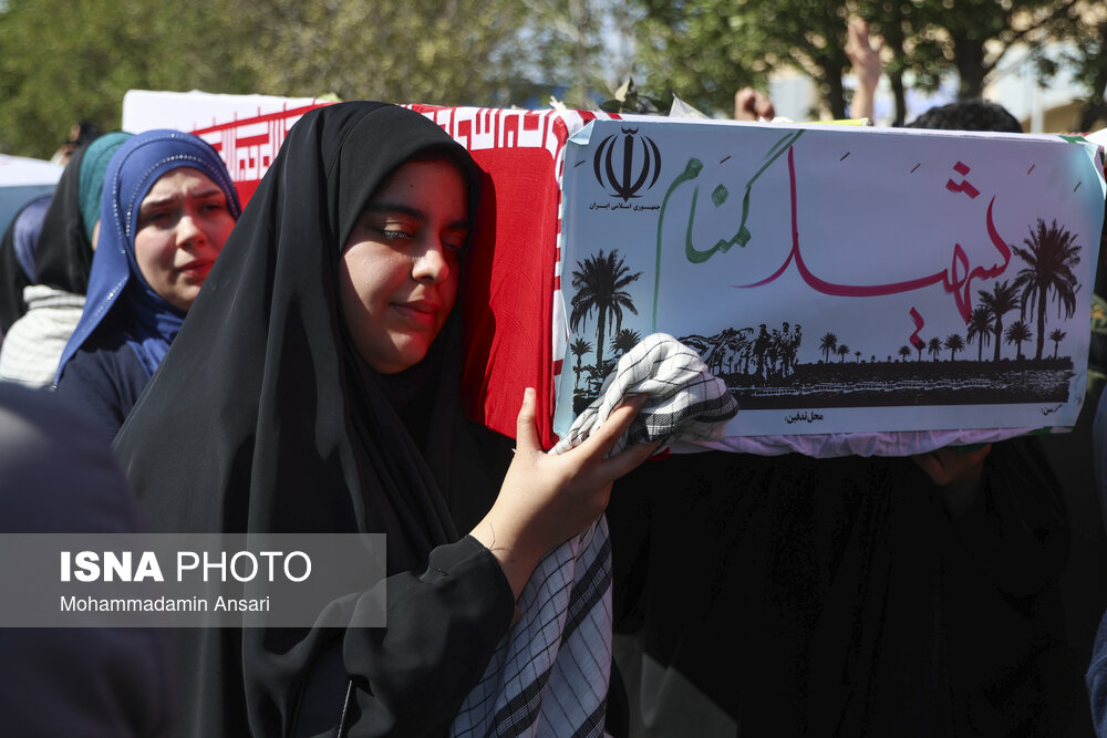 ورود پیکر پاک ۸۵ شهید دفاع مقدس از مرز آبی اروند