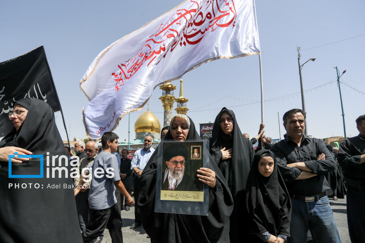 راهپیمایی جاماندگان اربعین حسینی در استانها