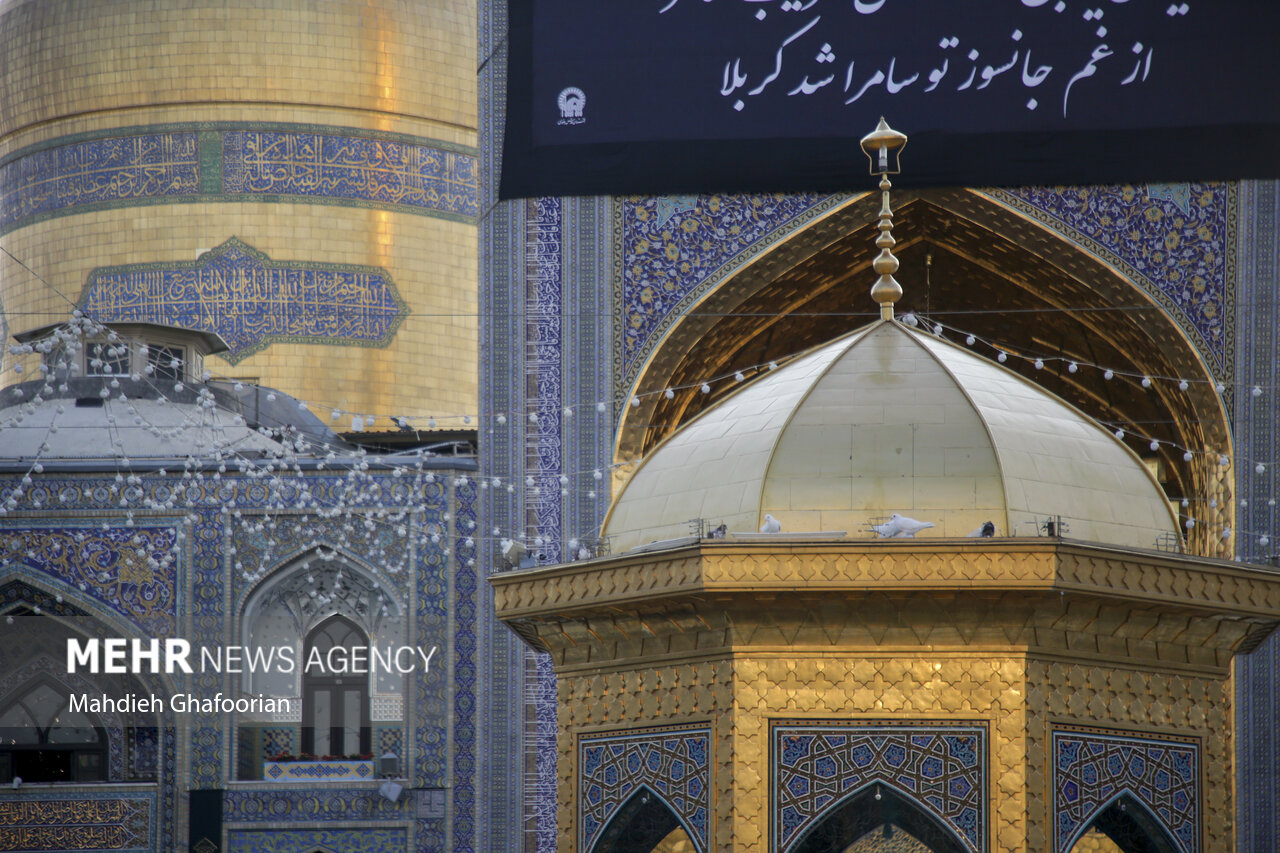 حال و هوای حرم رضوی در چهارشنبه زیارتی