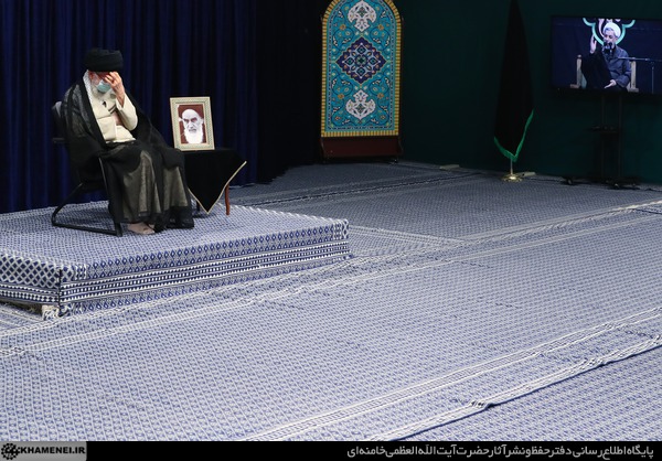 عزاداری اربعین حسینی با حضور رهبر انقلاب