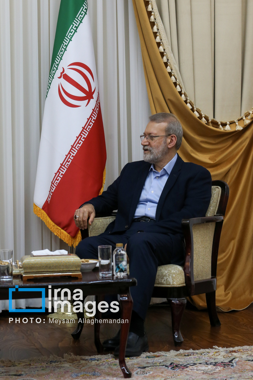 دیدار وزیر انرژی روسیه با لاریجانی