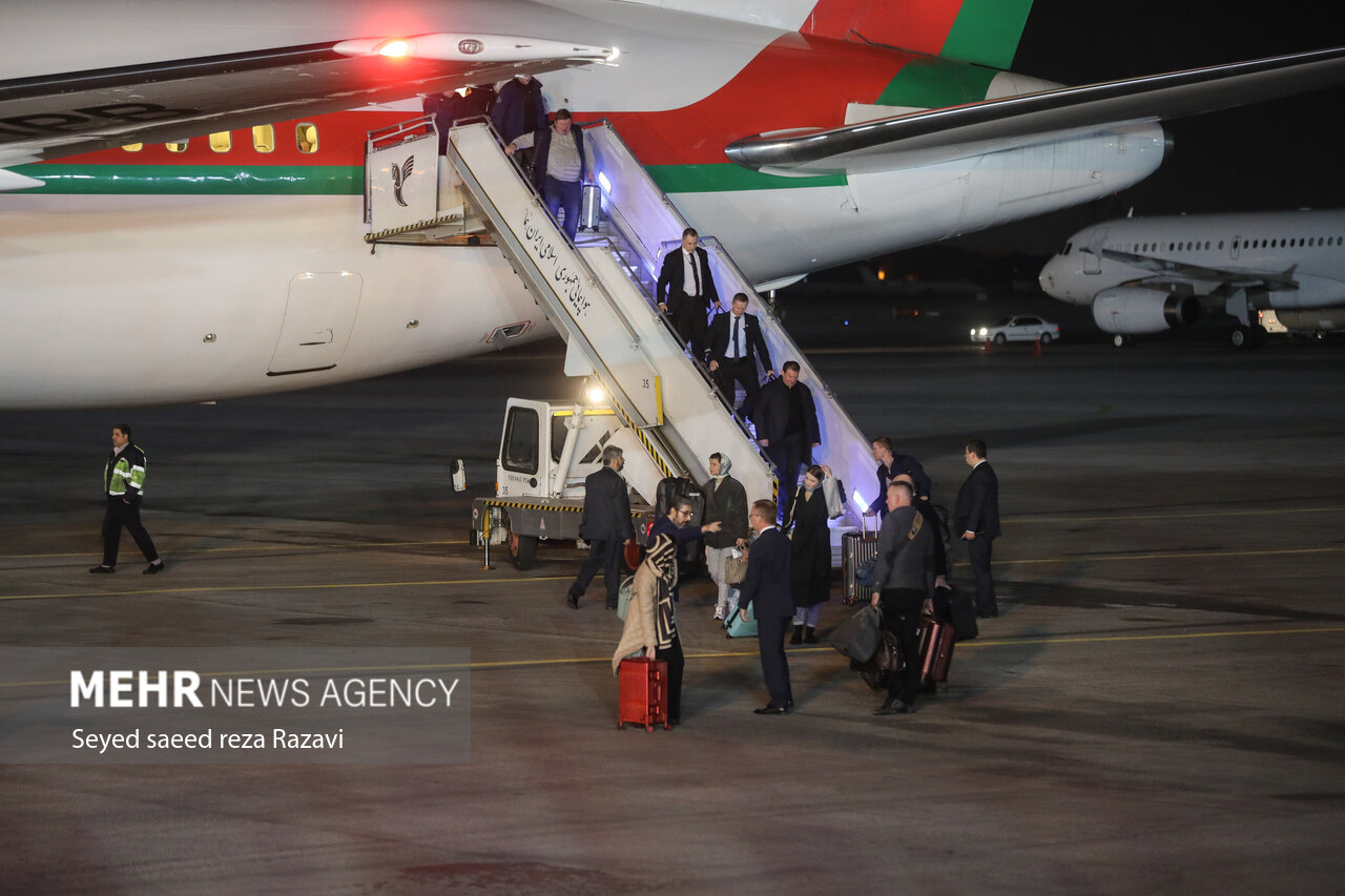 مراسم استقبال رسمی از رئیس جمهور بلاروس