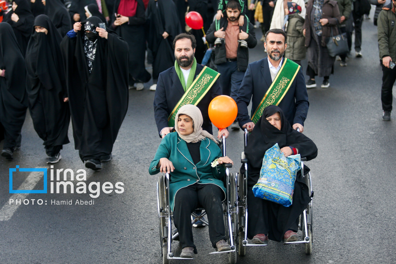 شب نیمه شعبان در مسجد جمکران